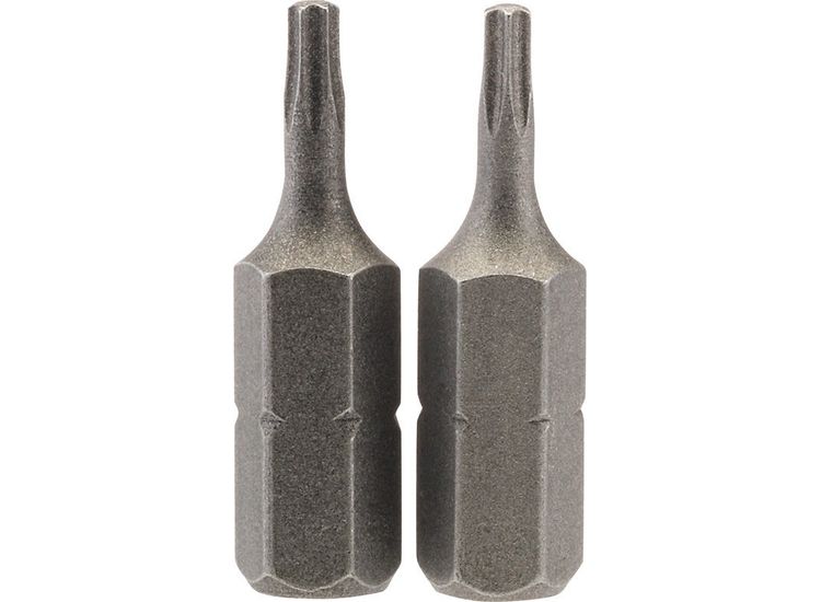 Draper 66426 T8 1/4" Hex TX-STAR&amp;#174; Insert Bit 25mm Long x 2