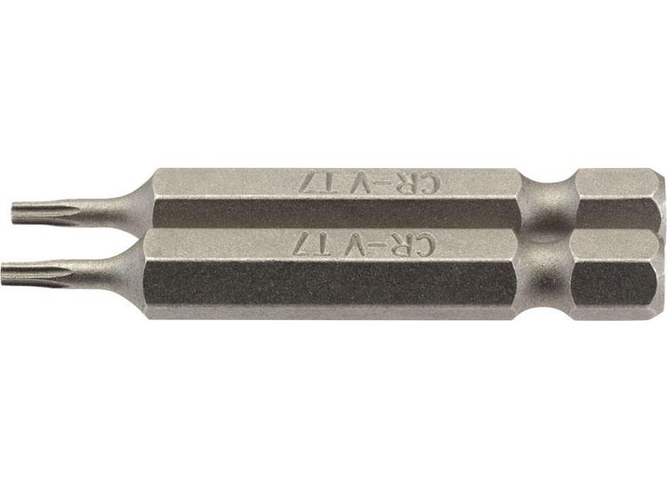 Draper 66483 T7 1/4" Hex TX-STAR&amp;#174; Insert Bit 50mm Long x 2