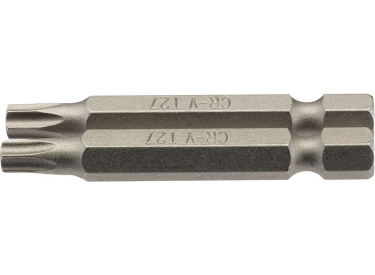 Draper 66490 T27 1/4" Hex TX-STAR&amp;#174; Insert Bit 50mm Long x 2