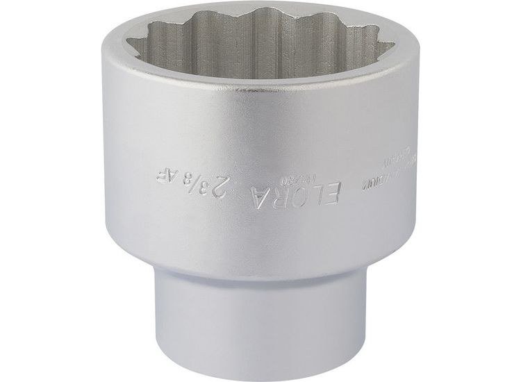 Elora 67377 2.3/8", 1" Sq. Dr. Bi-Hexagon Socket