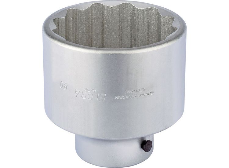 Elora 67400 80mm 1" Sq. Dr. Bi-Hexagon Socket