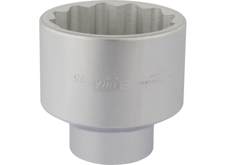 Elora 67418 75mm 1" Sq. Dr. Bi-Hexagon Socket