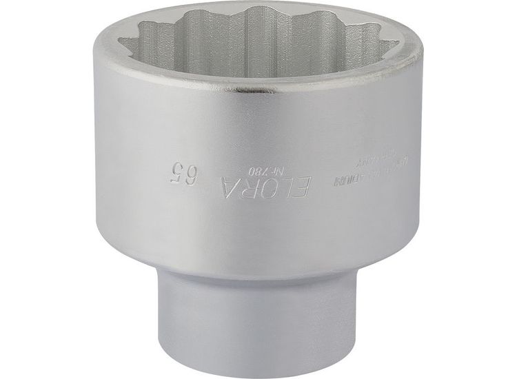 Elora 67434 65mm 1" Sq. Dr. Bi-Hexagon Socket