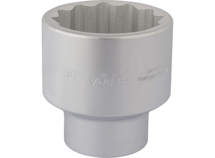 Elora 67442 60mm 1" Sq. Dr. Bi-Hexagon Socket