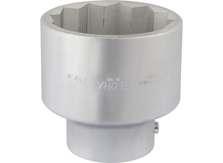 Elora 67509 3.1/8", 1" Sq. Dr. Bi-Hexagon Socket