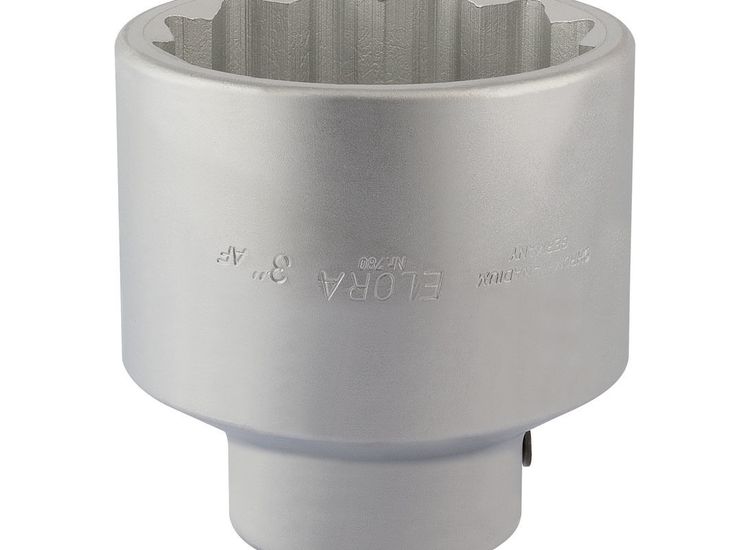 Elora 67517 3", 1" Sq. Dr. Bi-Hexagon Socket