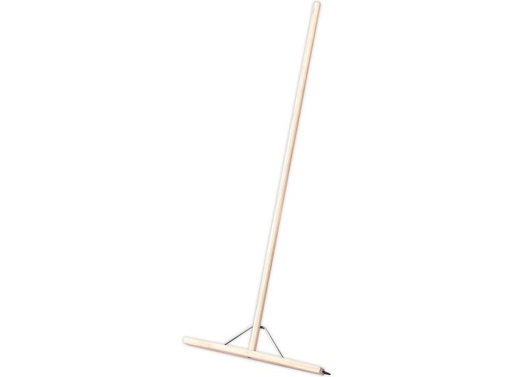 Sealey BM24RS Rubber Floor Squeegee 24"(600mm) with Wooden Handle