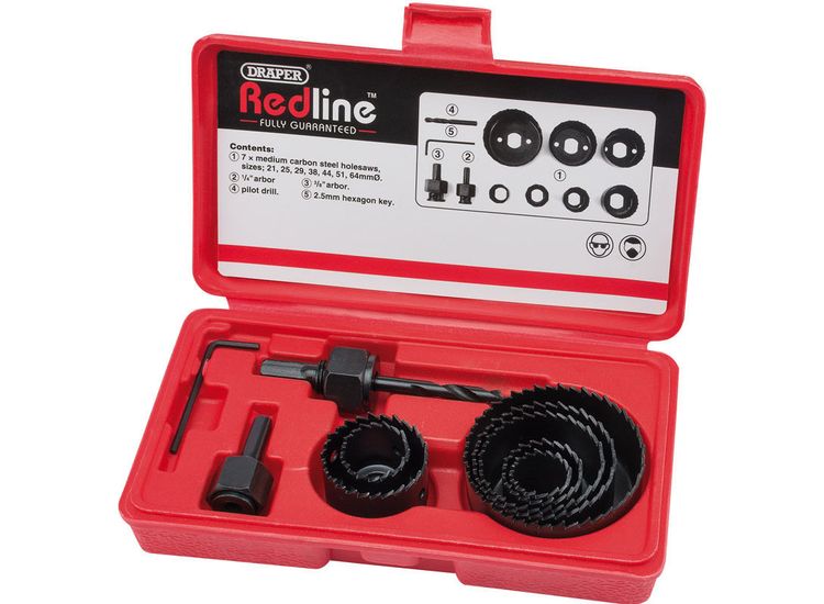 Draper 68470 Holesaw Kit (11 Piece)