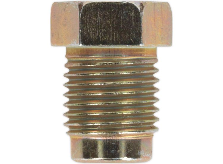 Sealey BN10100SM Brake Pipe Nut M10 x 1mm Short Male Pack of 25