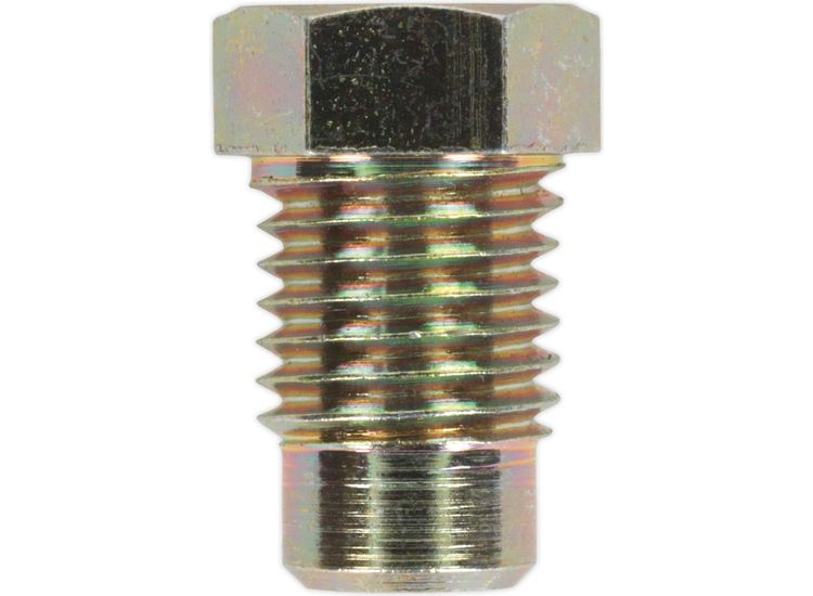 Sealey BN10125LM Brake Pipe Nut M10 x 1.25mm Long Male Pack of 25