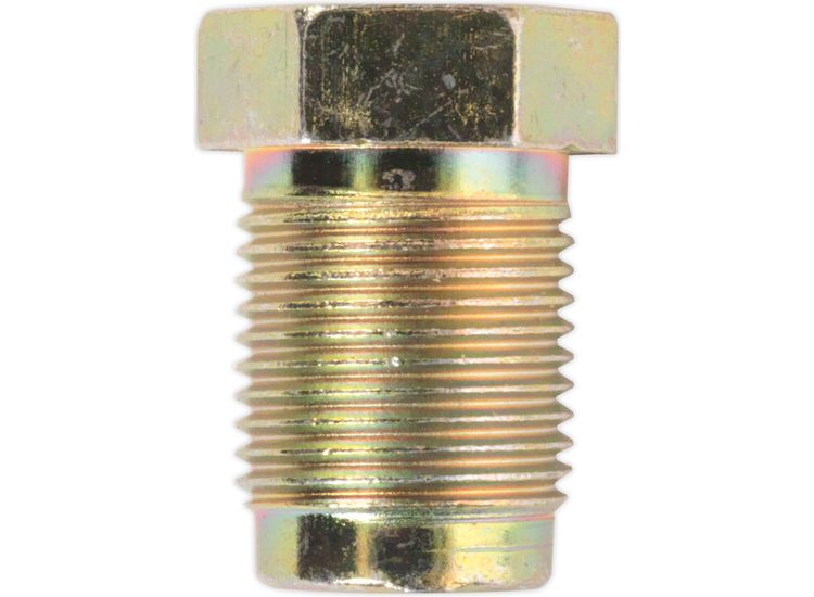 Sealey BN121 Brake Pipe Nut M12 x 1mm Male 1/4" Pipe DIN Form Pack of 10