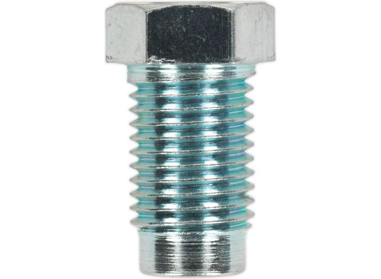 Sealey BN3824SM Brake Pipe Nut 3/8"UNF x 24tpi Short Male Pack of 25