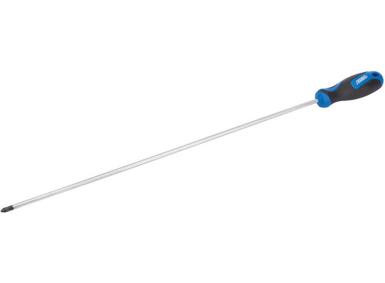 Draper 69472 No.2 x 450mm PZ Type Screwdriver with Soft Grip Handles