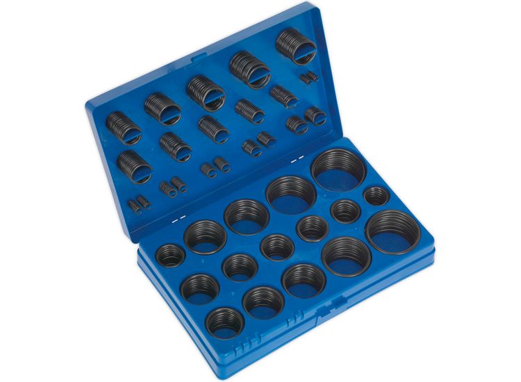 Sealey BOR407 Rubber O-Ring Assortment 407pc - Imperial
