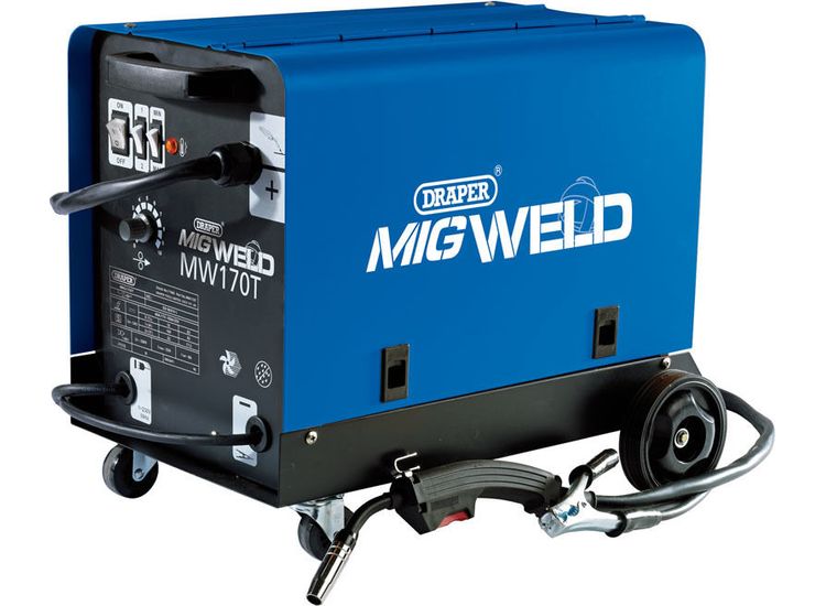 Draper 71095 230V Gas/Gasless Turbo MIG Welder (160A)