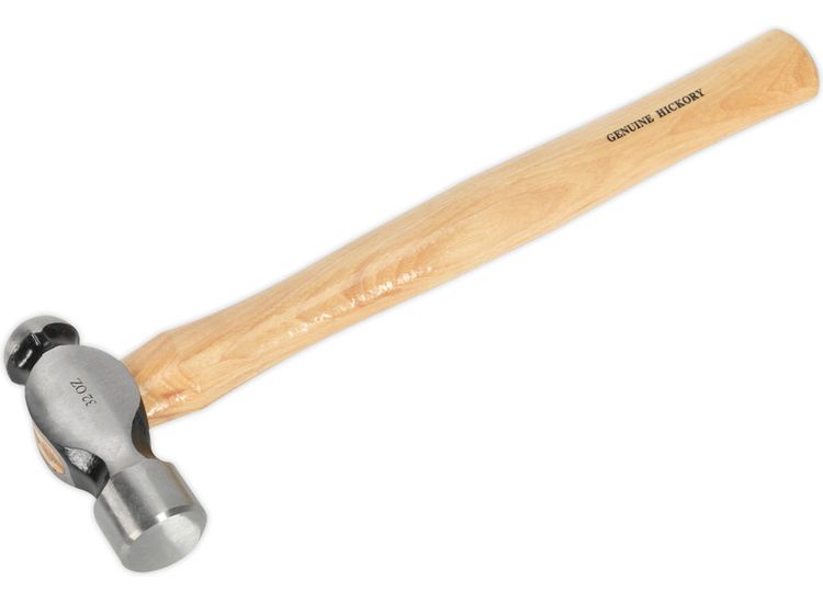 Sealey BPH32 Ball Pein Hammer 2lb Hickory Shaft