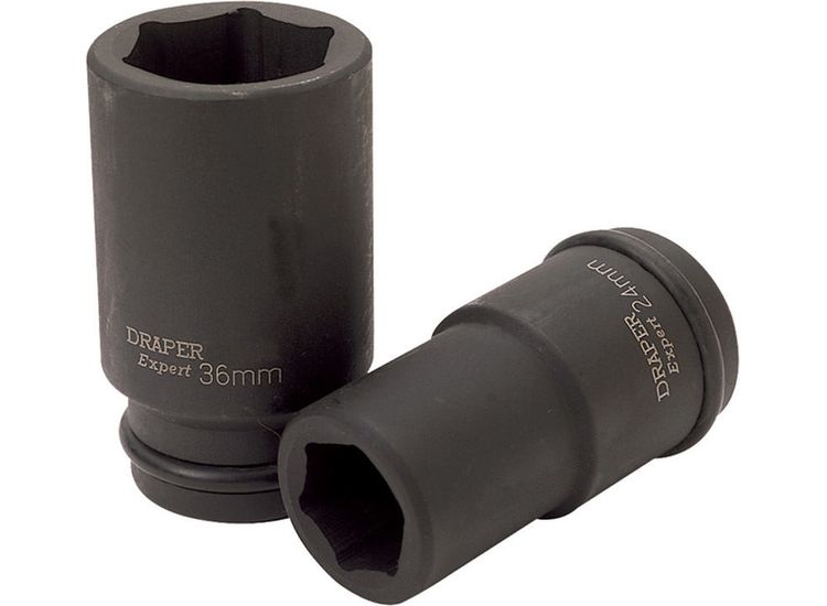 Draper 71883 24mm 3/4" Sq. Dr. Hi-Torq&amp;#174; 6 Point Deep Impact Socket