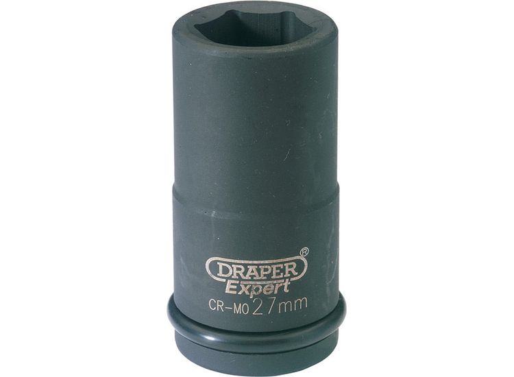 Draper 71908 27mm 3/4" Sq. Dr. Hi-Torq&amp;#174; 6 Point Deep Impact Socket