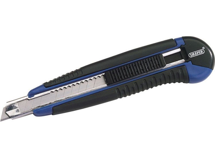 Draper 72145 9mm Retractable Knife with 12 Segment Blade