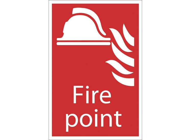 Draper 72445 Fire Point' Fire Equipment Sign