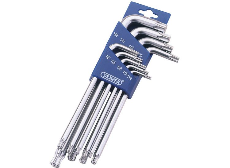 Draper 73035 TX-STAR&amp;#174; 1/2 Ball End Key Set (9 Piece)