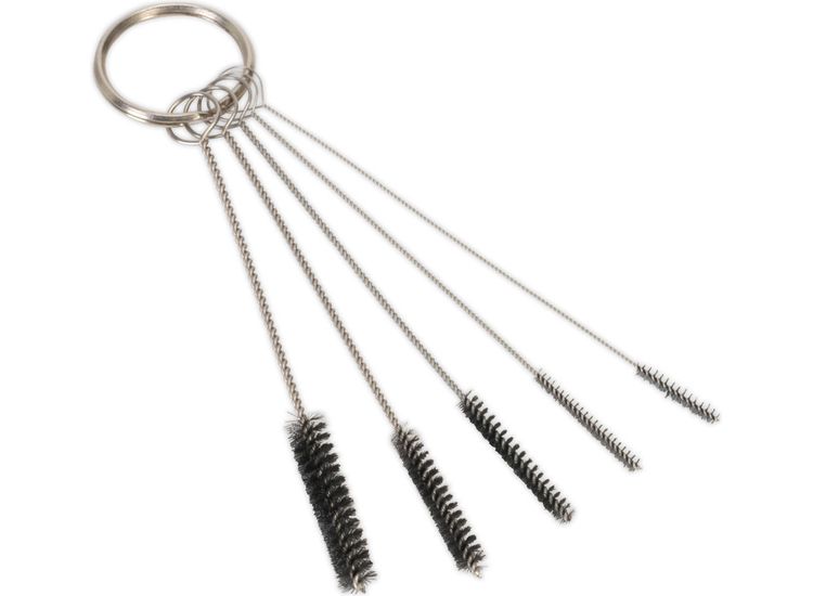 Sealey BSGC4 Spray Gun Cleaning Mini Brush Set 5pc