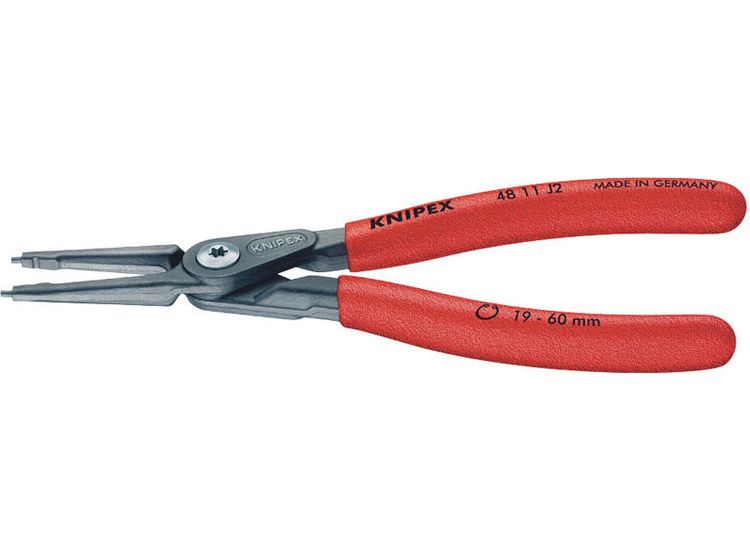 Draper 75077 Knipex 48 11 J0 140mm Internal Straight Tip Circlip Pliers 8 - 13mm Capacity