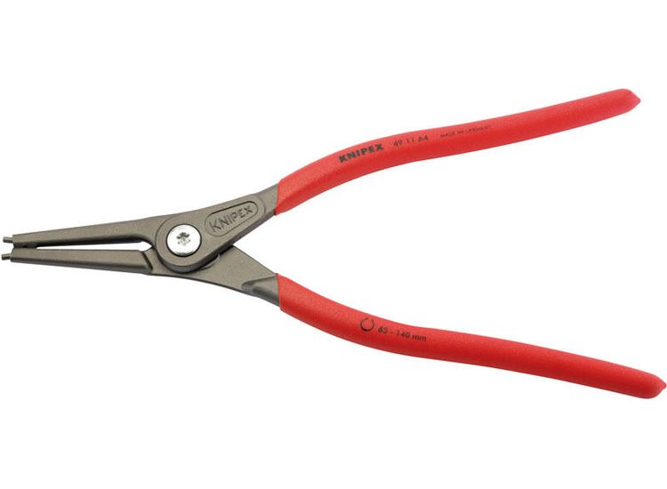 Draper 75092 Knipex 49 11 A4 320mm External Straight Tip Circlip Pliers 85 - 140mm Capacity