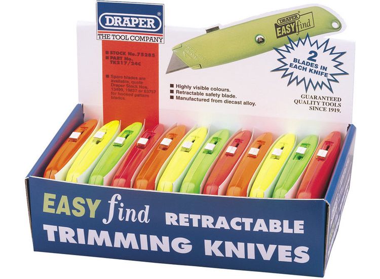 Draper 75285 Retractable Trimming Knife (Easy Find)