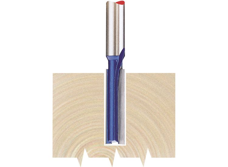 Draper 75331 1/4" Straight 6.35 x 25mm TCT Router Bit