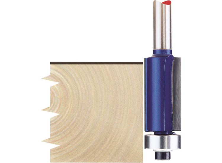 Draper 75335 1/4" Flush 12.7 x 25mm TCT Router Bit