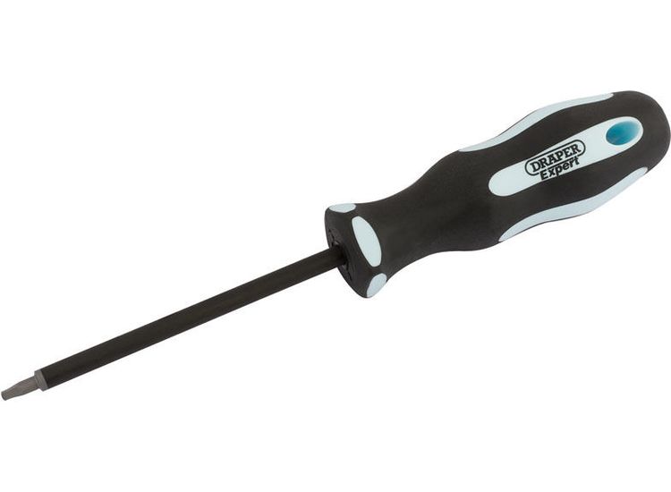 Draper 75365 Square Recess S1 x 100mm Soft Grip Security Screwdrivers