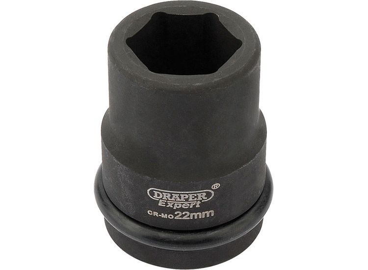 Draper 75968 22mm 3/4" Sq. Dr. Hi-Torq&amp;#174; 6 Point Impact Socket