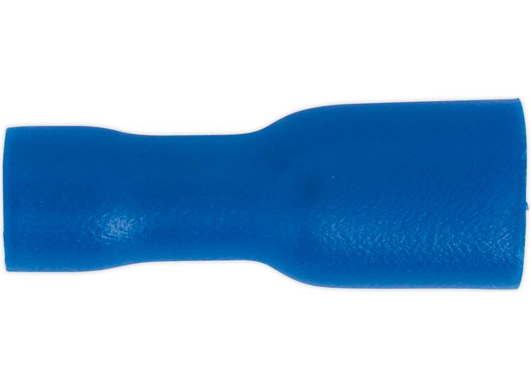 Sealey BT15 Fully Insulated Terminal 4.8mm Female Blue Pack of 100