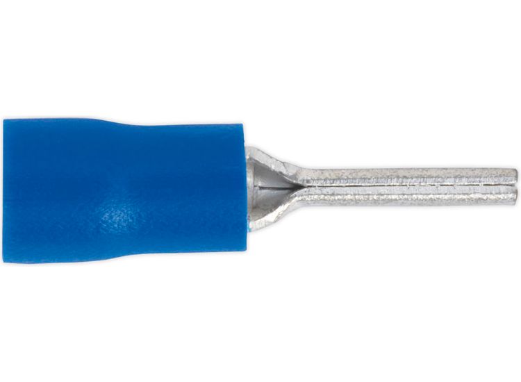 Sealey BT18 Easy-Entry Pin Terminal 12 x &amp;#8709;1.9mm Blue Pack of 100
