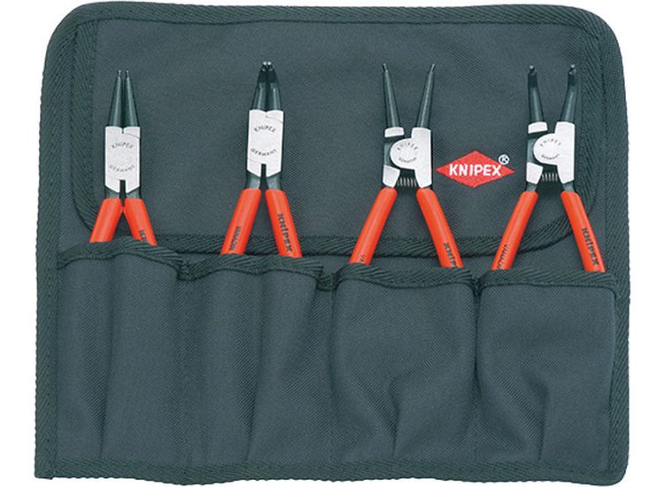 Draper 76797 Knipex 00 19 56 Circlip Plier Set (4 Piece)