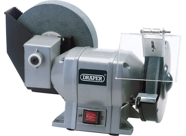 Draper 78456 Wet and Dry Bench Grinder (250W)