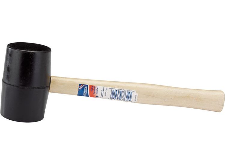 Draper 78614 Rubber Mallet With Hardwood Shaft (620G - 24oz)
