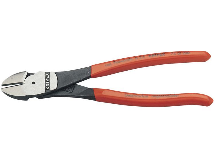 Draper 80272 Knipex 74 01 200 SBE 200mm High Leverage Diagonal Side Cutter