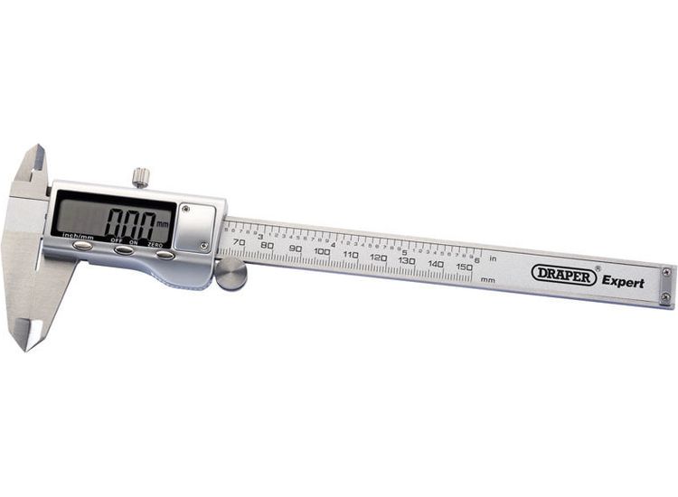Draper 80859 Dual Reading Digital Vernier Caliper (150mm)