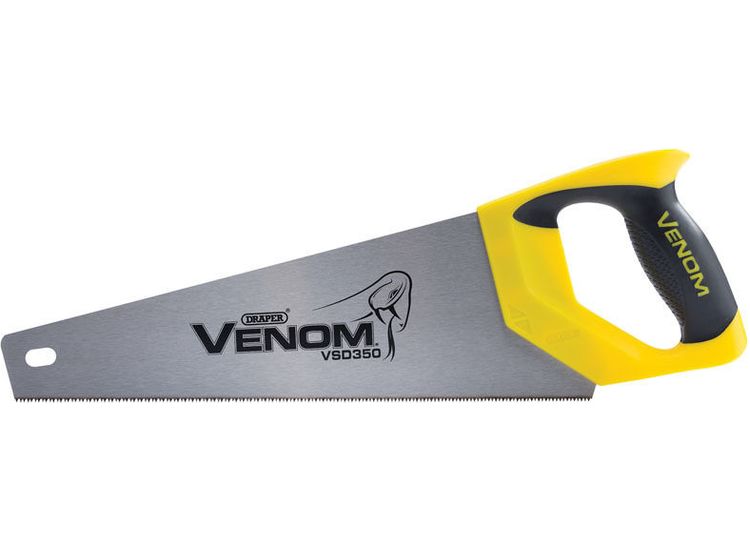 Draper 80874 Second Fi x Venom&amp;#174; Double Ground 350mm Tool Box Saw
