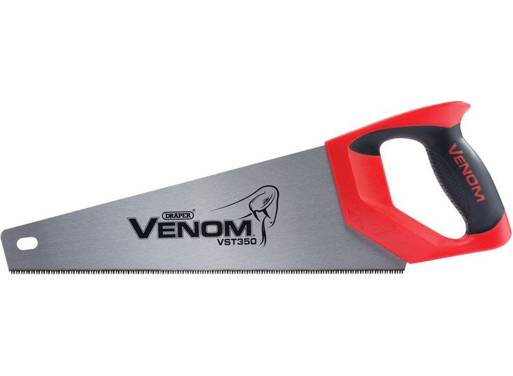 Draper 80878 Second Fi x Venom&amp;#174; Triple Ground 350mm Tool Box Saw