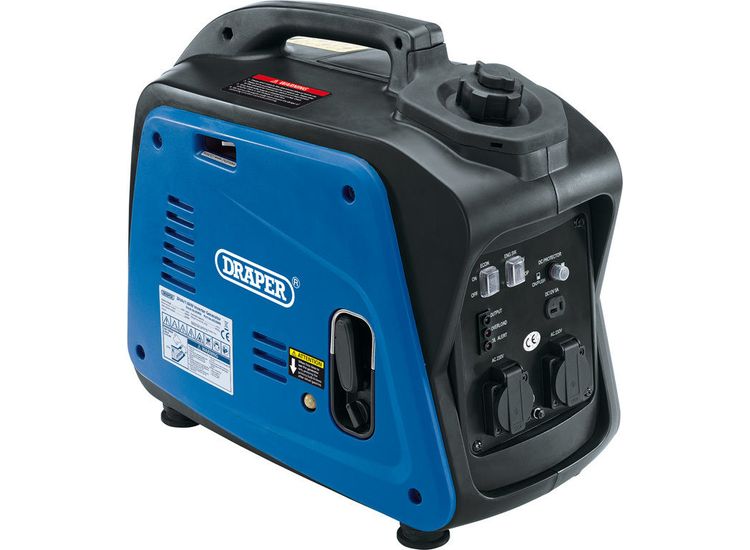 Draper 80956 Petrol Inverter Generator (2.0kVA/1.6kW)
