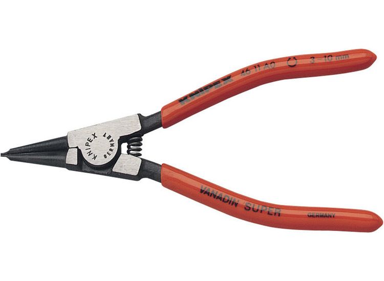 Draper 81022 Knipex 46 11 A0 SBE 3mm - 10mm A0 Straight External Circlip Pliers