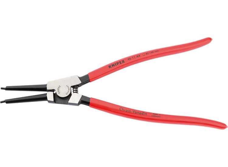 Draper 81030 Knipex 46 11 A4 85mm - 140mm A4 Straight External Circlip Pliers