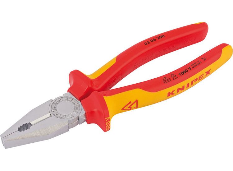 Draper 81212 Knipex 03 06 200 SBE 200mm Fully Insulated Combination Pliers