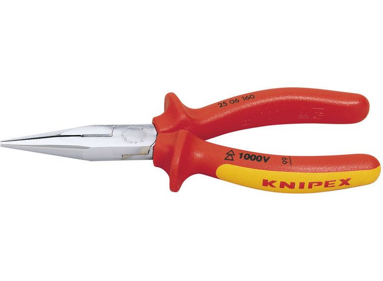 Draper 81238 Knipex 25 06 160 SBE 160mm Fully Insulated Long Nose Pliers