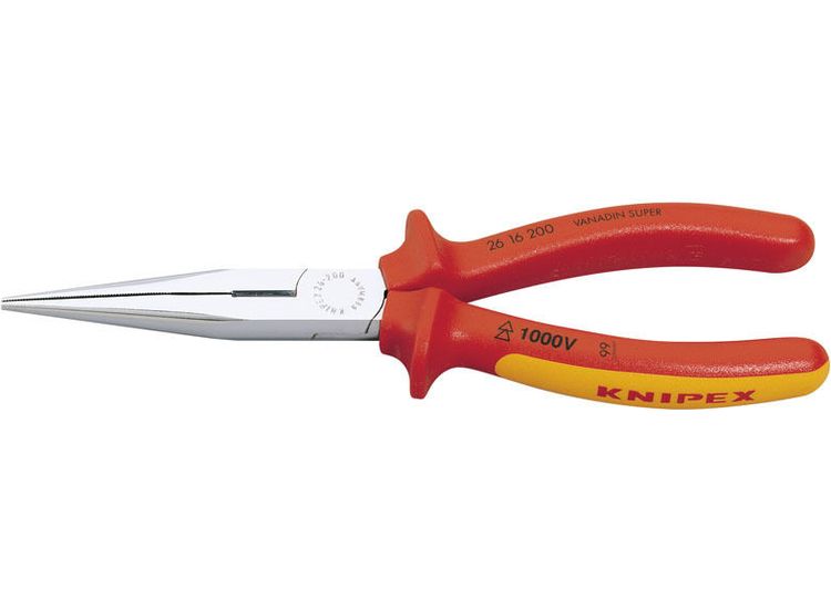 Draper 81246 Knipex 26 16 200 SBE 200mm Fully Insulated Long Nose Pliers
