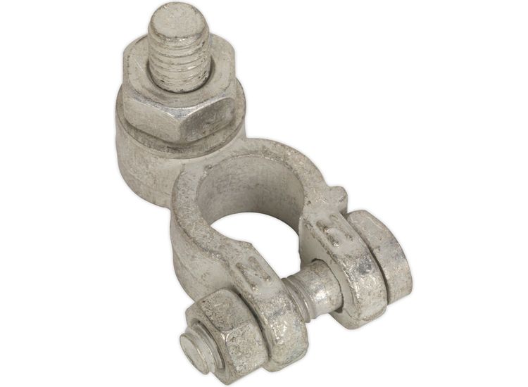 Sealey BTN26 Battery Terminal - Post with Washer &amp; Nut 24V Negative Pack of 5