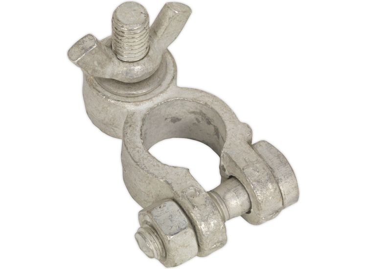 Sealey BTP23 Battery Terminal - Post with Washer &amp; Wing Nut 24V Positive Pack of 5